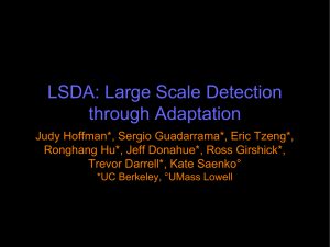 LSDA: Large Scale Detection through Adaptation