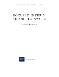 2010 Focused Interim Report to NWCCU (word version)