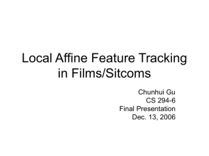 Automatic Local Affine Feature Tracking