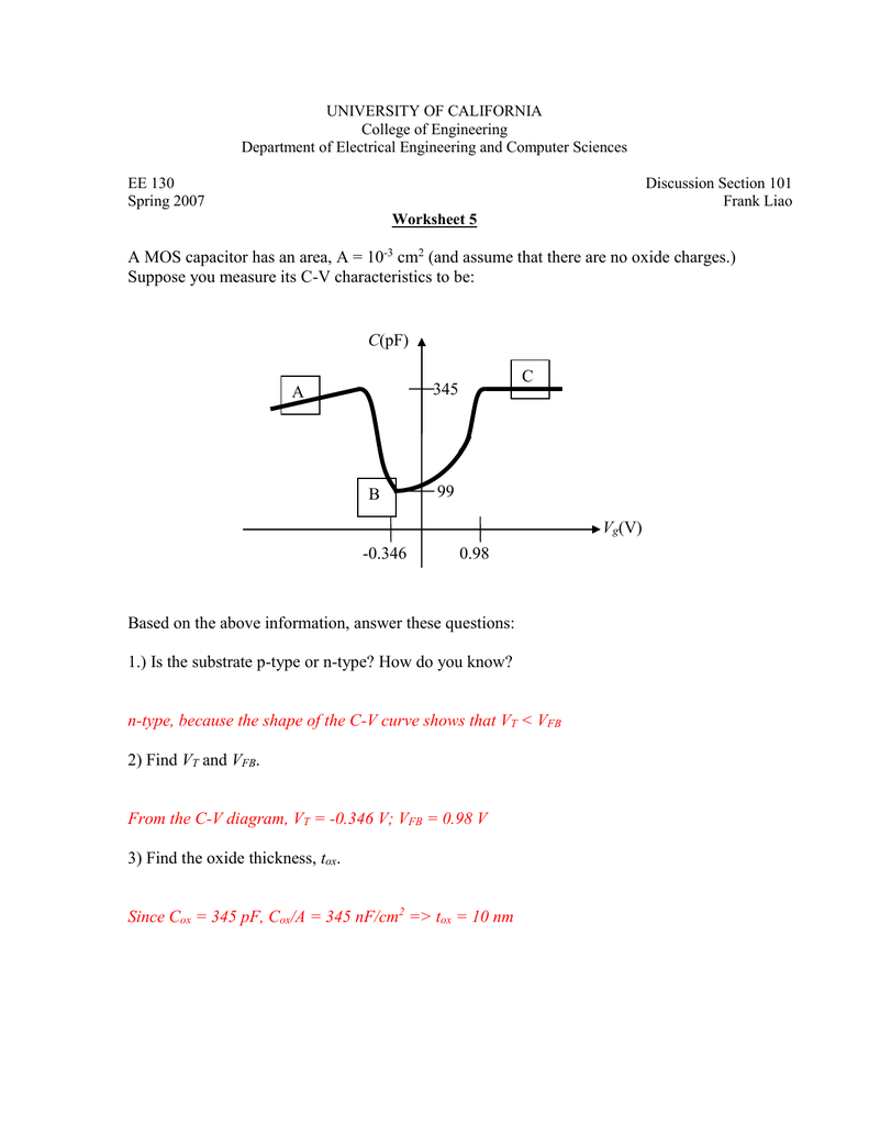 Worksheet 5