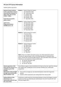 Information sheet PG Cert Low Intensity Interventions for Children and Young People 16-17 [DOC 68.00KB]