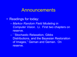 Announcements • Readings for today:
