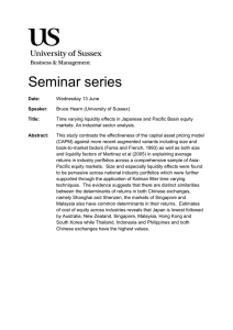Seminar series