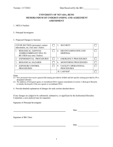 MOUA Amendment Form
