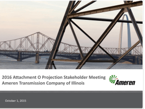 ATXI 2016 Projected Rate Meeting Presentation
