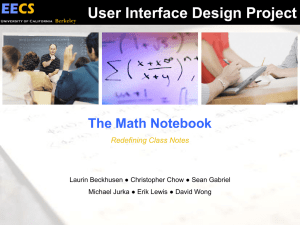 Math Notebook