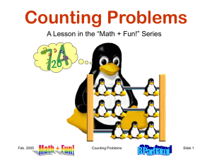 Counting Problems