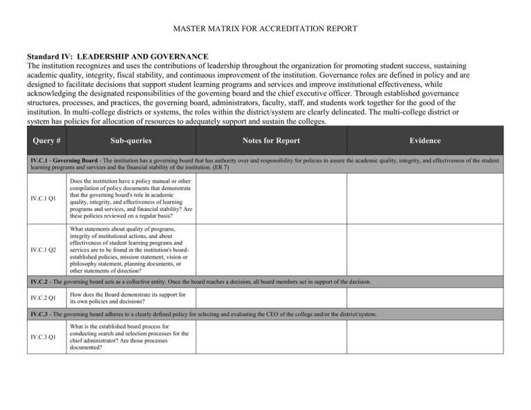 District Advisory Committee