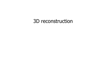 3D Reconstruction