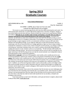 Spring 2013 WGS Graduate Course Description Booklet