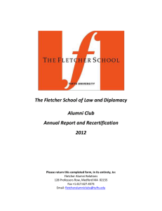 The Fletcher School of Law and Diplomacy Alumni Club