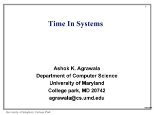 Time In Systems
