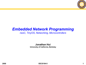 Embedded Network Programming