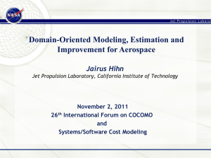 Domain-Oriented Modeling, Estimation and Improvement for Aerospace