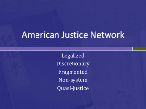 The Criminal Justice Network