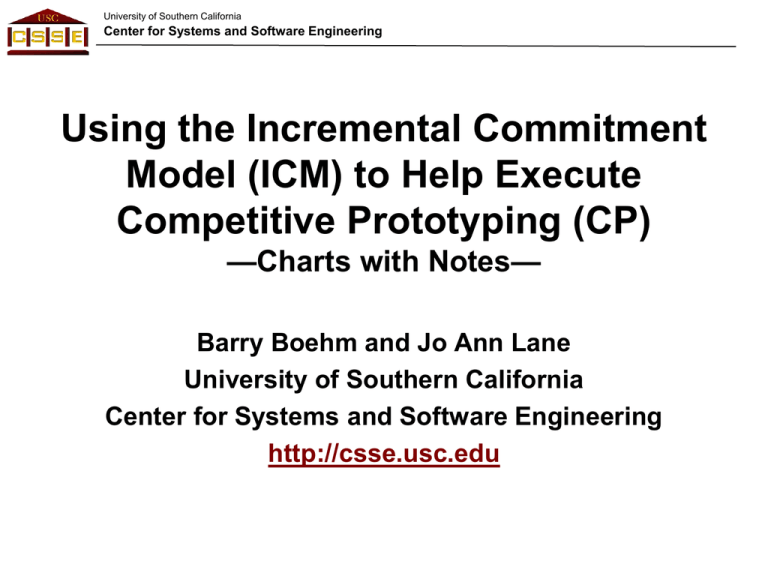 Using ICM to Help Execute CP5.ppt