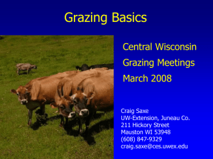 5. Setting up a Grazing System (33 slides, 4981 KB .ppt)