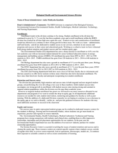 Biological Health and Environmental Sciences Division Name of Dean/Administrator: Anita Muthyala-Kandula