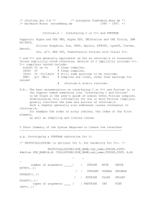 CFORTRAN.DOC