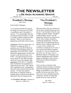 Newsletter Fall 2012