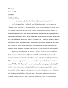 Sample Research Paper (Essay #3)