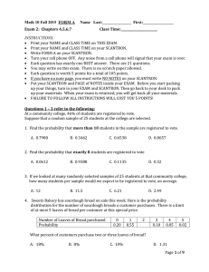 Exam 2 Fall 2015