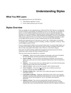 UnderstandingStylesrevised.doc