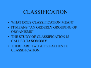 Classification Lecture 2