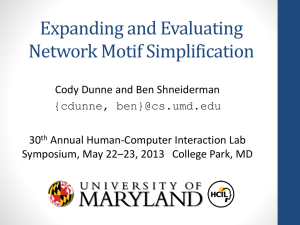 Expanding and Evaluating Network Motif Simplification
