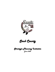 Sauk County Report