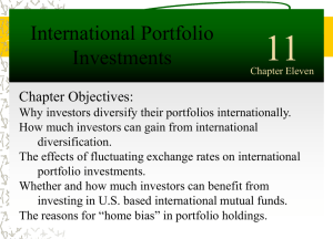 11 International Portfolio Investments INTERNATIONAL