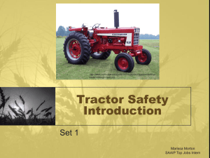 Tractor Safety Set 1