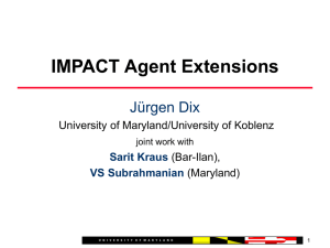 IMPACT Agent Extentions