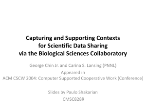 Capturing and Supportin g Contexts for Scientific Data_Paulo_Shakarian.pptx