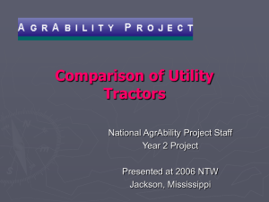 UtilityTractorNTW2006a.ppt