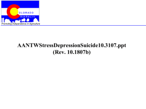 AANTWStressDepressionSuicide10 3107.ppt