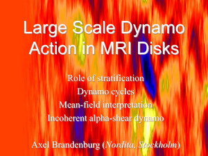 Large-scale Dynamo Action in MRI Disks