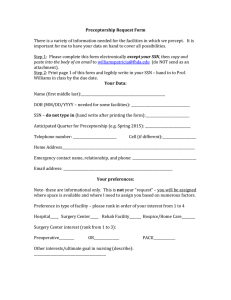 Preceptorship Request Form