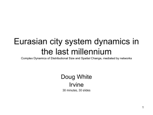 Dynamics of City System Rise and Fall