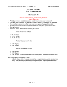 EECS 40, Fall 2007 Prof. Chang-Hasnain  Homework #6