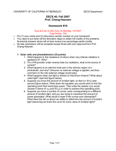 EECS 40, Fall 2007 Prof. Chang-Hasnain  Homework #10