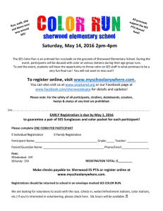 SES Color Run Registration Form