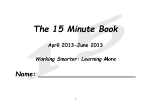 download the 15 Minute Revision Book