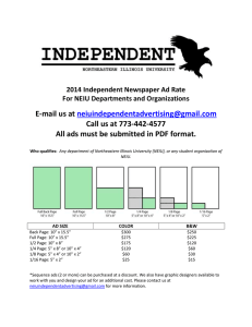 Independent ad rates