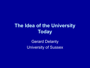 Gerard Delanty's seminar presentation 2008 [PPT 62.00KB]