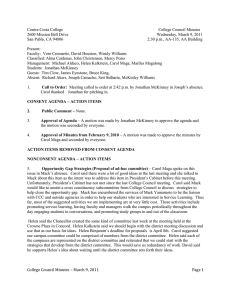 College Council Minutes - March 9, 2011... 57KB Apr 23 2013 04:27:26 PM