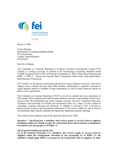 FEI Response to IFRS 2 amendments Final.doc