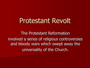 Protestant Revolt