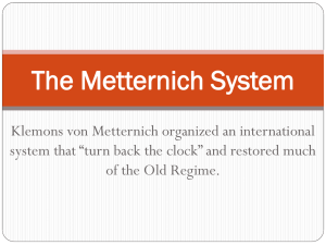 Metternich System