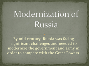Modernization of Russia